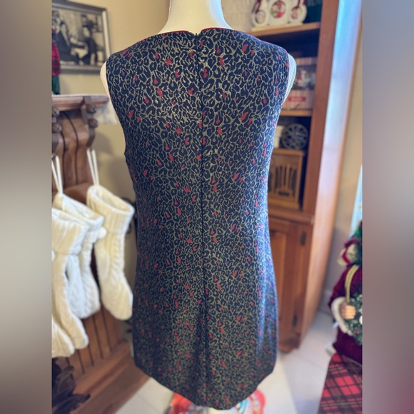 Betsey Johnson Black and Red Patterned Mini Dress - Picture 2 of 8